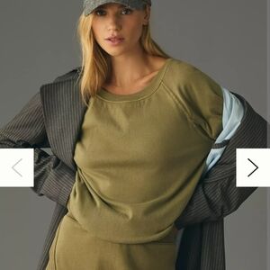 Anthropologie Daily Practice Bubble Sweatshirt. BNWT.